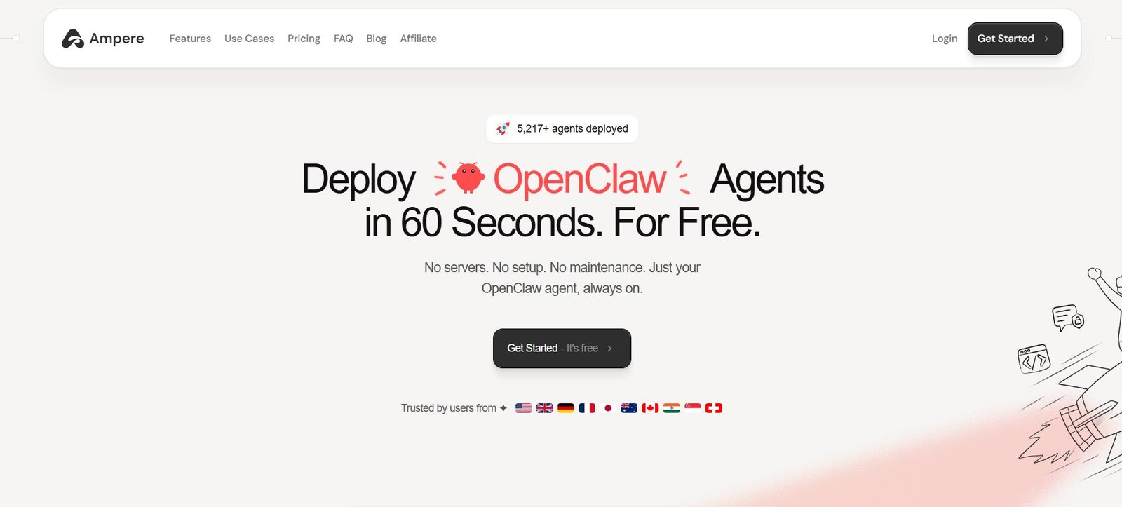Ampere Deploy OpenClaw